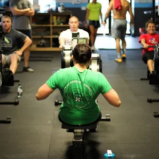 Just a little row sesh