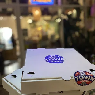 a box of pizza