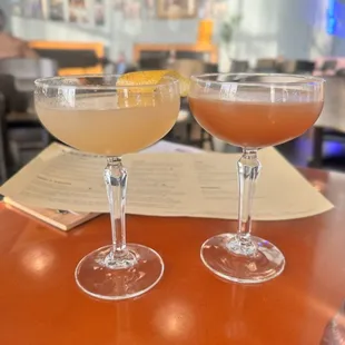 Bee Sting &amp;Chicken Hawk cocktails