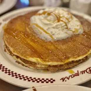 Cinnamon swirl pancakes