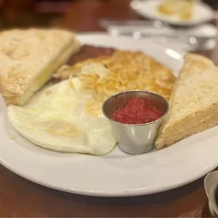 Corn beef Hash &amp; Eggs