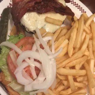 Bacon & Swiss Burger*