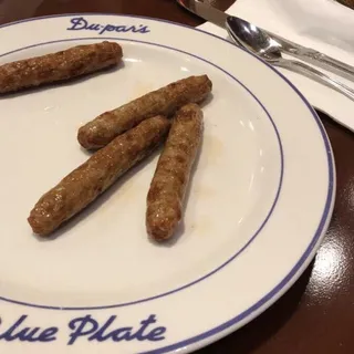 Bacon, Turkey Link, Sausage, Spam, Portuguese Sausage