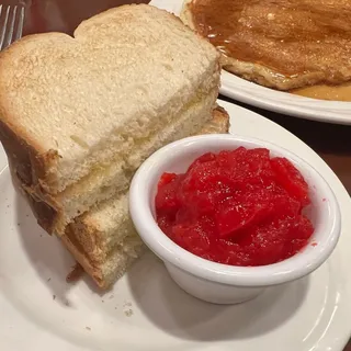Toast with Dupar's House-Made Jam