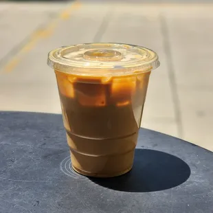 Brown latte, not bad