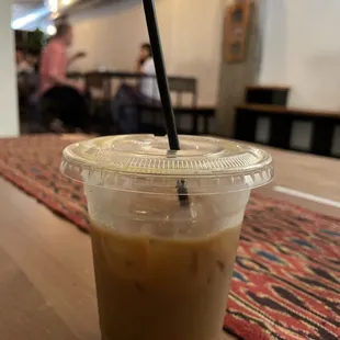 Iced Brown Latte
