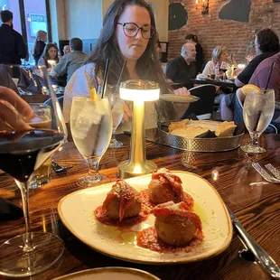 Arancini with no meat for the win!