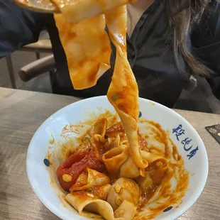 Tomato Sauce Dry Noodles