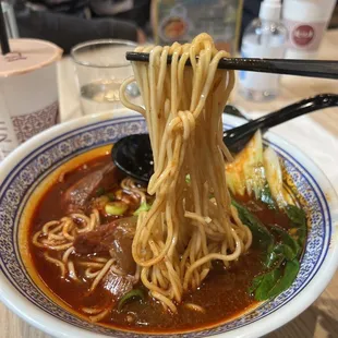 Szechuan Mala Beef Noodle