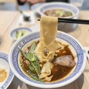 Spicy Brisket Noodle Soup