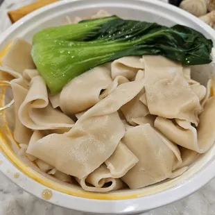 Hand pull noodle soup