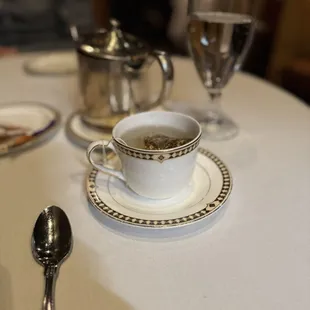 Tea with my dessert