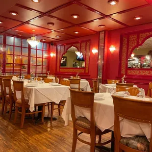 the interior of the restaurant