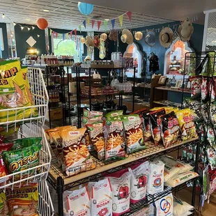 the food section