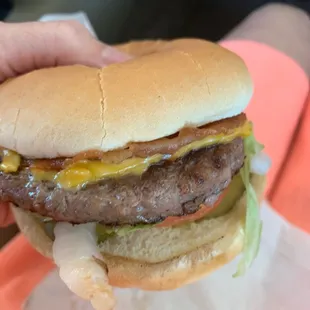 Bacon cheeseburger deluxe