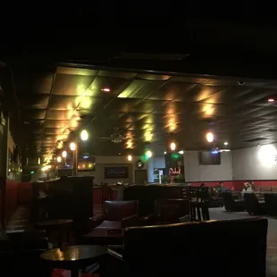 the interior of the restaurant