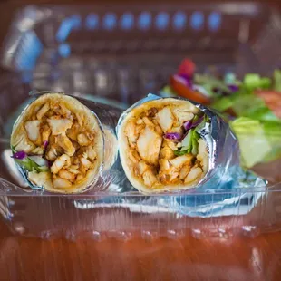 Chicken Kabob Wrap