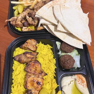 Chicken Kabob Plate
