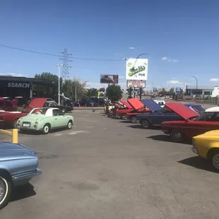 Great turn out for the car show