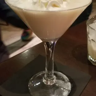 Vanilla bean martini