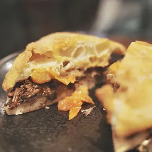 Short Rib Panini.  Juicy, tender short rib.