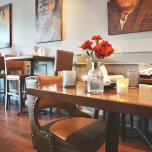 Dining space.
