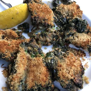 Oysters Rockefeller