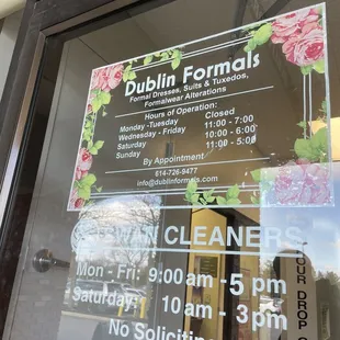 Current hours  (3/4/2023)