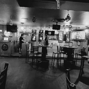 black and white photograph