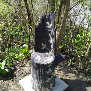 Art installation in park.