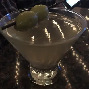 Dirty martini