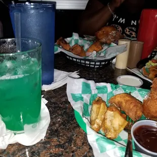 Liquid Marajuana drink was good. It tasted like coconut and pineapple