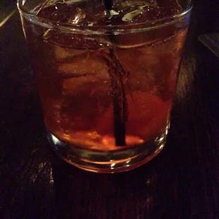 The old fashion bullet Bourbon hard to beat.