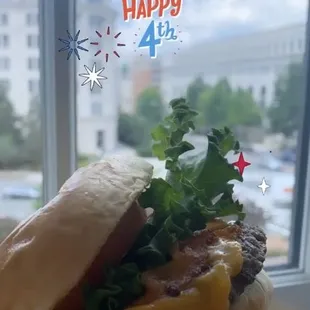 Capitol Hill Burger.