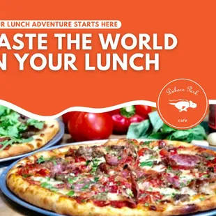 pizza, food