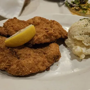Pork schnitzel