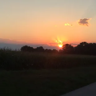 Sunrise on the way to Dubs Dread.