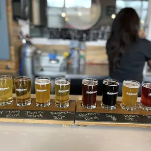 Beer flights