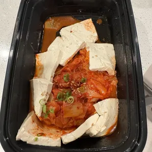 Saddest dubu kimchi ever...for $17.99...