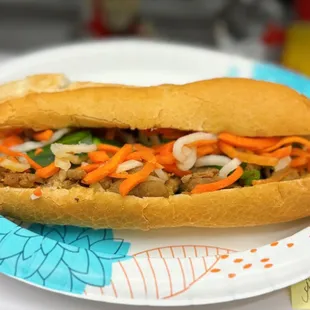 Grilled Pork Banh Mi (Large)