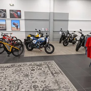 We are also an authorized Ducati e-bike dealer!