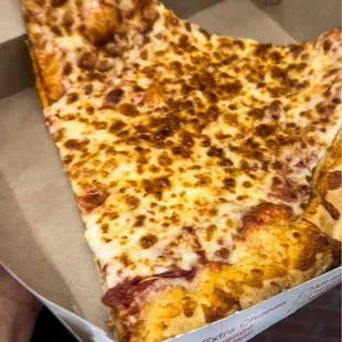 Cheese jumbo slice