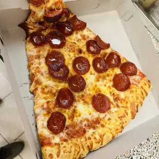 Pepperoni Pizza Big Slice