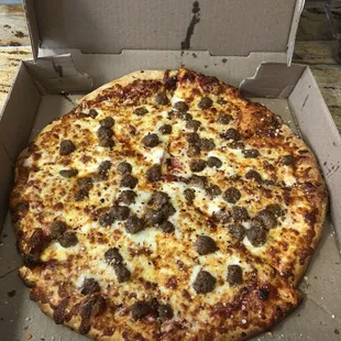 The Meatster Pizza
