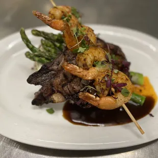 We always have a weekend special! One of tonight&apos;s (2-6) is this delicious SURF N TURF. Come see us!