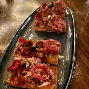 Beef tartare