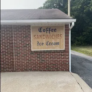 the front of the store