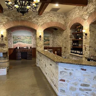 the tasting room