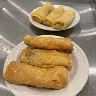 Fried bean crud rolls