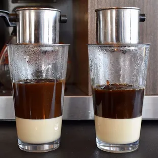 If you ever want a Vietnamese coffee we make them here at the Duck Blind! They're so good!